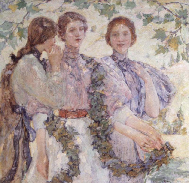 George Robert Lewis Trio oil painting image